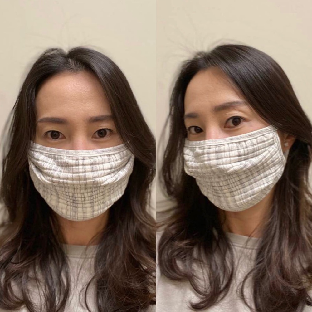 REUSABLE | Oatmeal Grey Heather Protective Mask